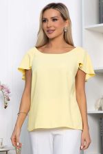 Блуза Летящая волна (желтая) Б13773-16М LT Collection