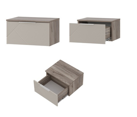 Тумба прикроватная Эмилия ТБ-11 дуб смоки/айриш