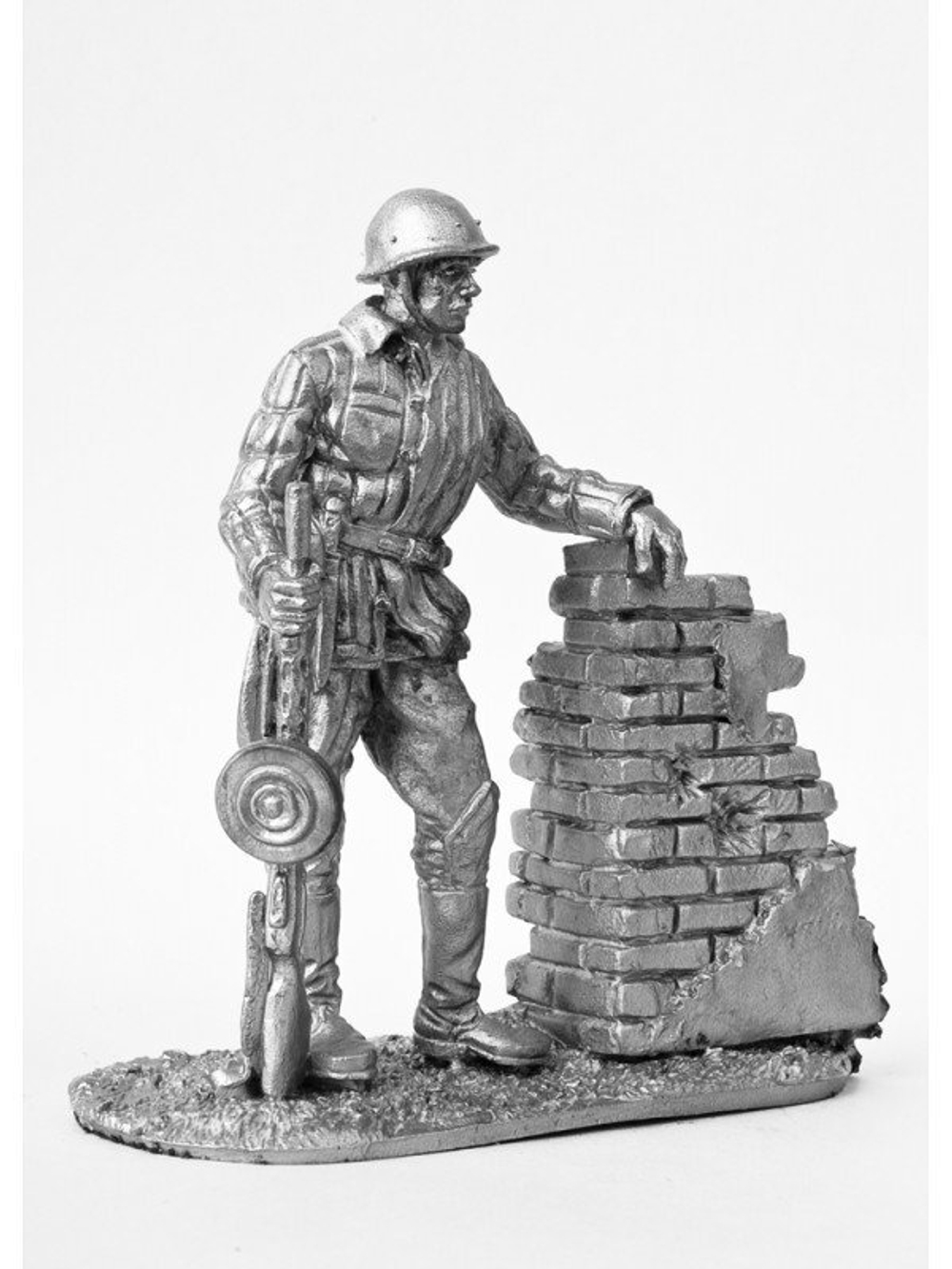 Оловянный солдатик Пулеметчик. Сталинград, 1943 г.