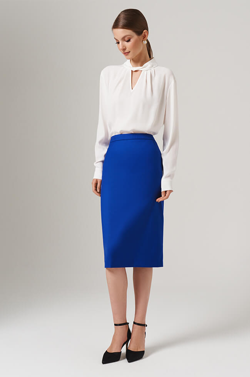 23119 Блузка женская (молочный)