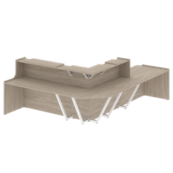 Onix Ресепшн O.R-K-34 Дуб Аттик 3180*2600*1187