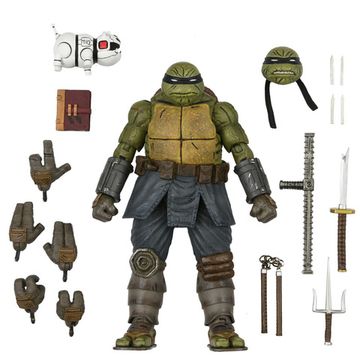 Фигурка TMNT: IDW Comics Scale Figure Ultimate The Last Ronin / Фигурка по мотивам франшизы "Черепашки-ниндзя", Микеланджело