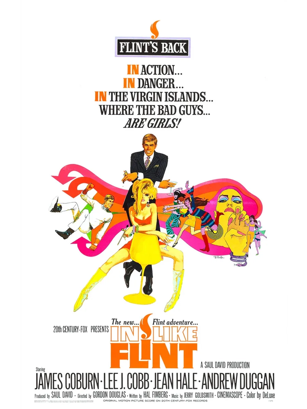 Двойник Флинта (1967) (DVD-R)