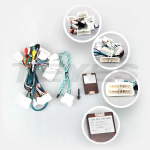 Магнитола для Toyota Prius 20 2003-2011 (наверх) - FarCar DX9-9613F2 монитор 9" IPS на Android 13, 4+64Гб, CarPlay