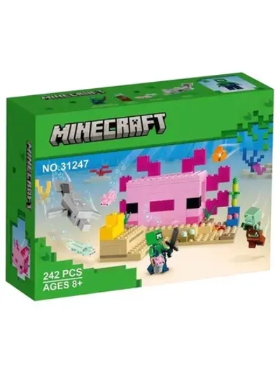 Конструктор Майнкрафт Дом Аксолотля