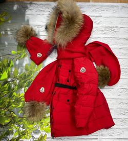 Детская зимняя куртка пуховик Moncler
