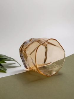 Набор изогнутых бокалов для виски, оранжевый, 300 мл, 6 шт