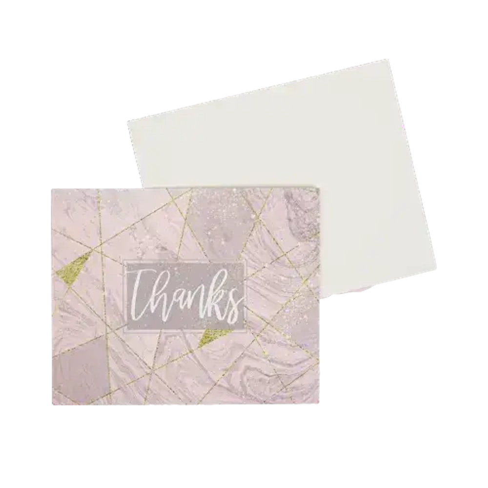 Открытка мини Thanks, 8,8 × 10,7 см