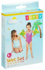 Мяч надувной пляжный Intex Цветные дольки 51 см, разноцветный, 59020