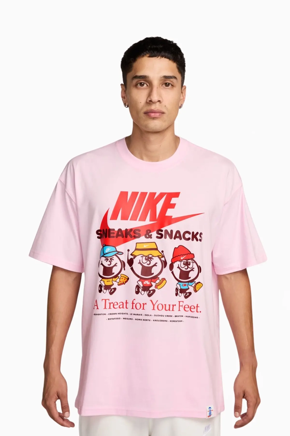 Футболка Nike Sportswear Max90 - розовый