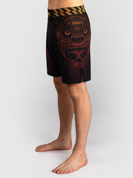 Шорты ММА Venum Quetzal Fury Black/Fury Red/Tangerine