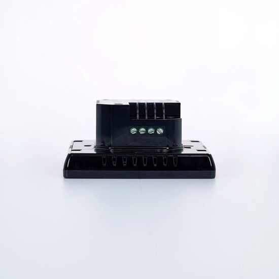 Термостат программируемый ArtGallery 16А с Wi-Fi для электрич. теплого пола моноблочный черн. SE GAL001038