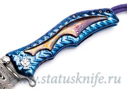 Нож GUN HAMMER DAMASCUS Кастомфотография - 3