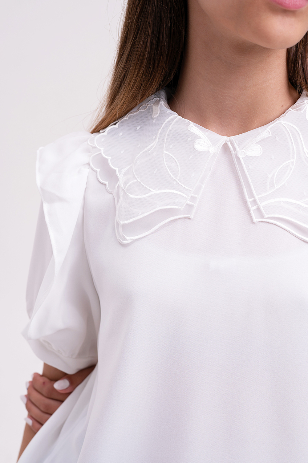 Блуза к/р швейн. д/д DELORAS C63606S