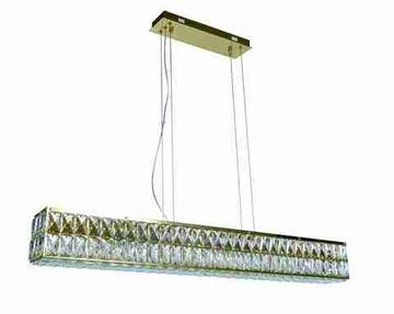 2787E/40W GOLD+CLEAR (1) Люстра NW