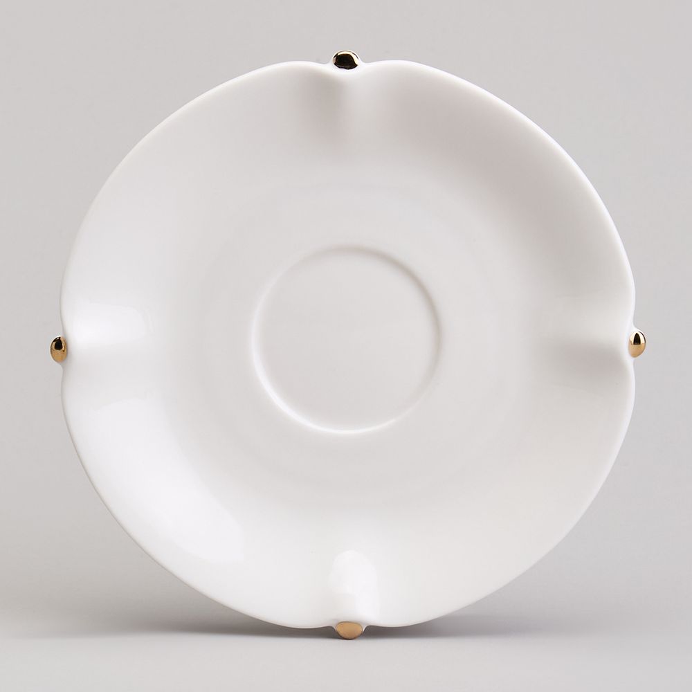 ЧАЙНЫЙ НАБОР LEFARD "SUNDAY" НА 2 ПЕР. 4 ПР. 220 МЛ ЗОЛОТОЙ