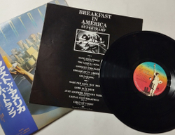 Винтажная виниловая пластинка LP Supertramp Breakfast In America (Japan 1979) (Obi) Gone Hollywood AMP-6034