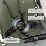 Прогулочная коляска Sweet Baby Aura Plus Green Forest