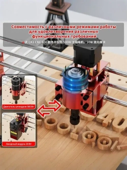 COOLOOK ЦНП-деревобрабатывающий гравировальный станок (цифровоуправляемая станция) подходит для ДИЙ (делай сам).