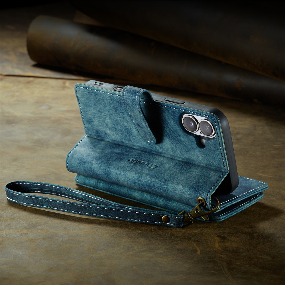 Многофункциональный чехол-кошелек CaseMe 3 in 1 Matte Wallet для iPhone 17