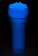 Прозрачно-белый мастурбатор 22,4см (светится в темноте) Kiiroo Feel Glow Stroker