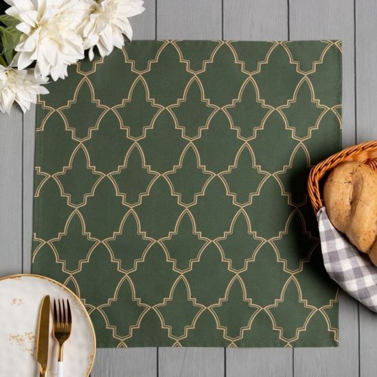 Салфетка "Gold ornament", 46х46 см