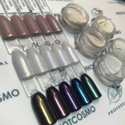 Zoo Nail Пигмент для втирки "Русалка" №1004 Розовый, 1 гр.