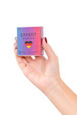 Презервативы Expert Wild Love ребристые с точками №3