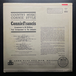 Connie Francis ‎– Country Music Connie Style (Англия 1962г.)