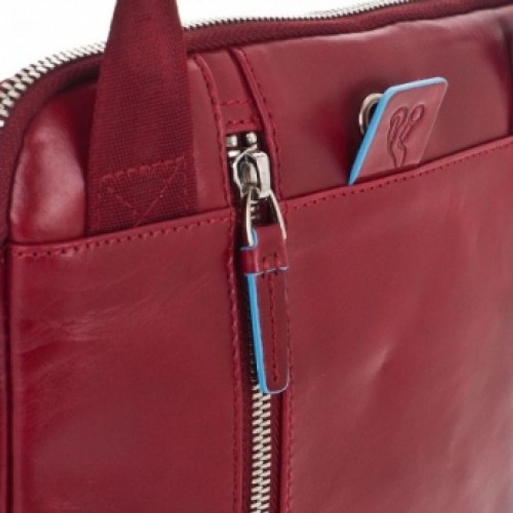 Сумка мужская Piquadro Blue Square красный телячья кожа (CA1816B2/R)