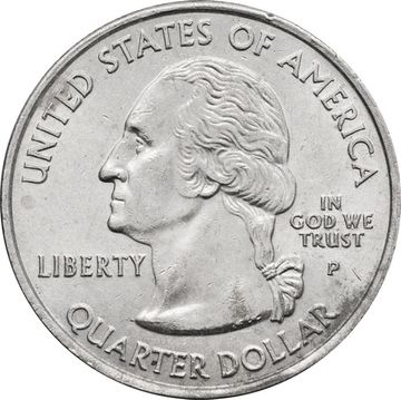 25 центов (1/4 доллара, квотер) 2006 США «Штат Южная Дакота» (P)