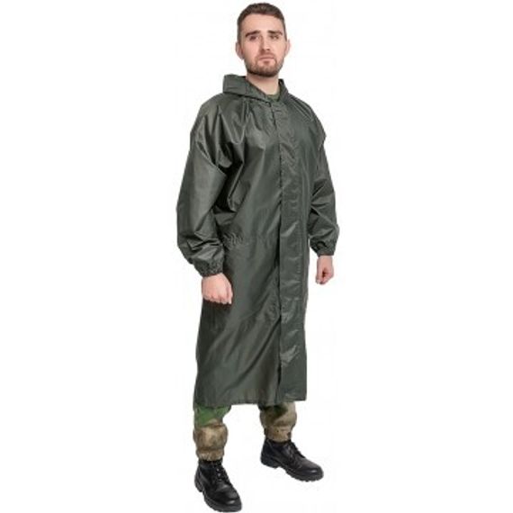 Плащ Helios ветровлагозащитный, р.48, цв. зеленый