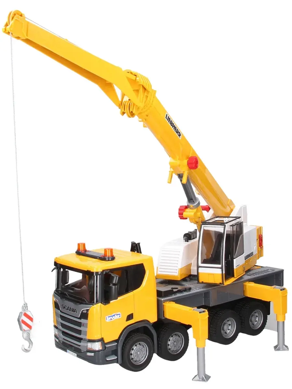 Автокран Super 560R Liebherr Scania Bruder 03571