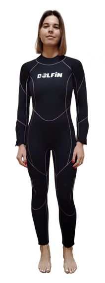 Гидрокостюм женский DELFiN Luna черный 5 мм