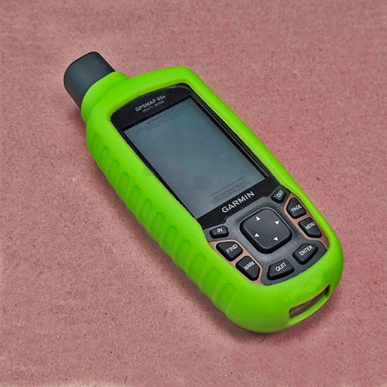 Чехол для Garmin GPSMAP 65/64/62 силикон (Зеленый)