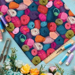 Ткань Ниагара Софт разноцветные мотки