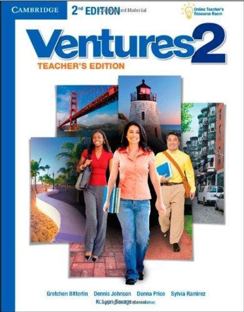 Ventures Second Edition 2 книга для учителя (Teacher&#39;s Edition with Assessment Audio CD/CD-ROM)