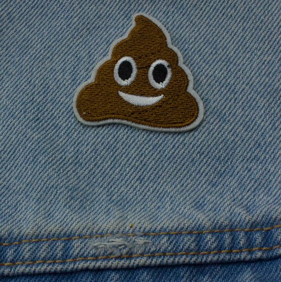 Нашивка на рюкзак и на одежду. Poo