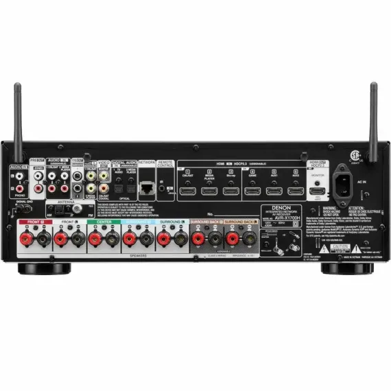 Denon AVR-X1700H Black