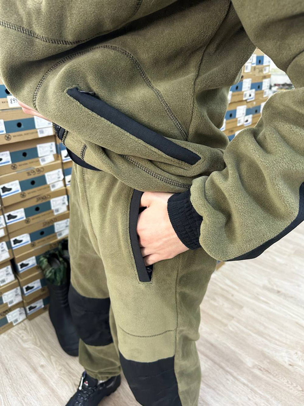 Костюм флисовый / хаки