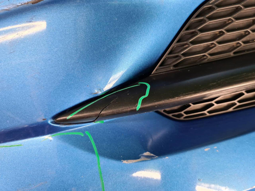 Бампер передний Nissan Qashqai 2 j11 (2017-2023)