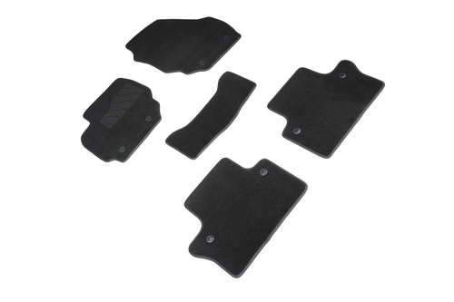 Ворсовые коврики LUX для Volvo S80 II 2006-2010, Seintex.86048