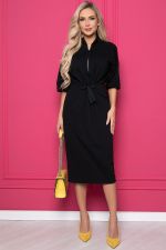 Платье "Виана" (черное) П8763 LT Collection