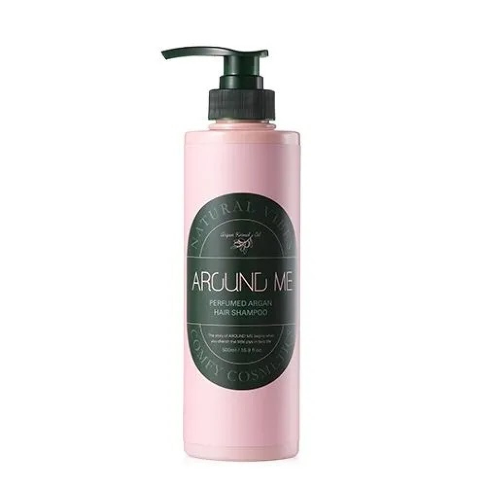 Welcos Шампунь с маслом арганы Around Me Perfumed Argan Hair Shampoo, 500 мл