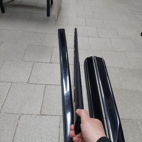 Листва (молдинги) на двери для Audi A4 B6