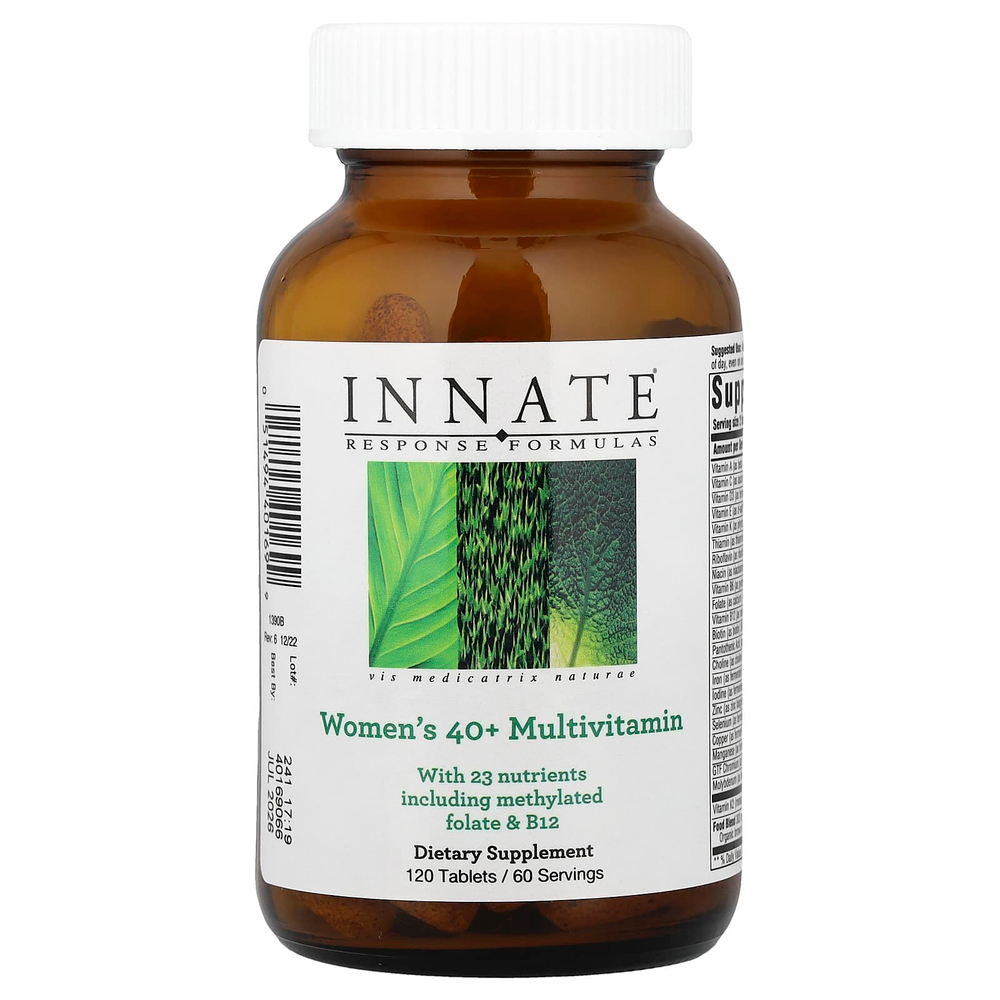 Innate Response Formulas, мультивитамины для женщин старше 40 лет, 120 таблеток