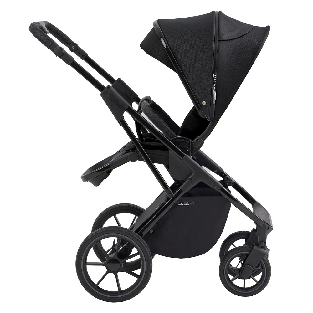 Коляска 3 в 1 Sweet Baby SBL Massimo + автокресло Premier Grey Black