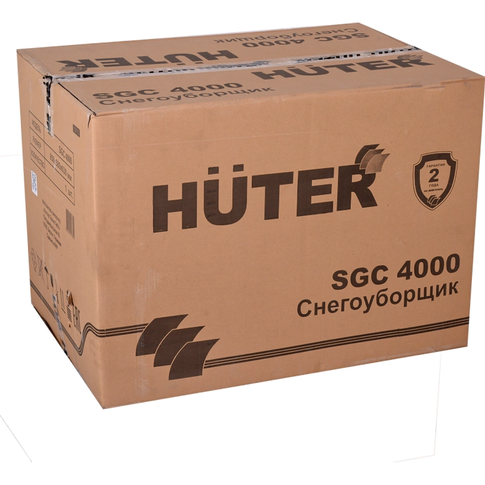 HUTER SGC 4000 снегоуборщик бензиновый 6.5 л.с, ковш 56 см, выброс 13 м, 4 вперед/2 назад 70/7/5