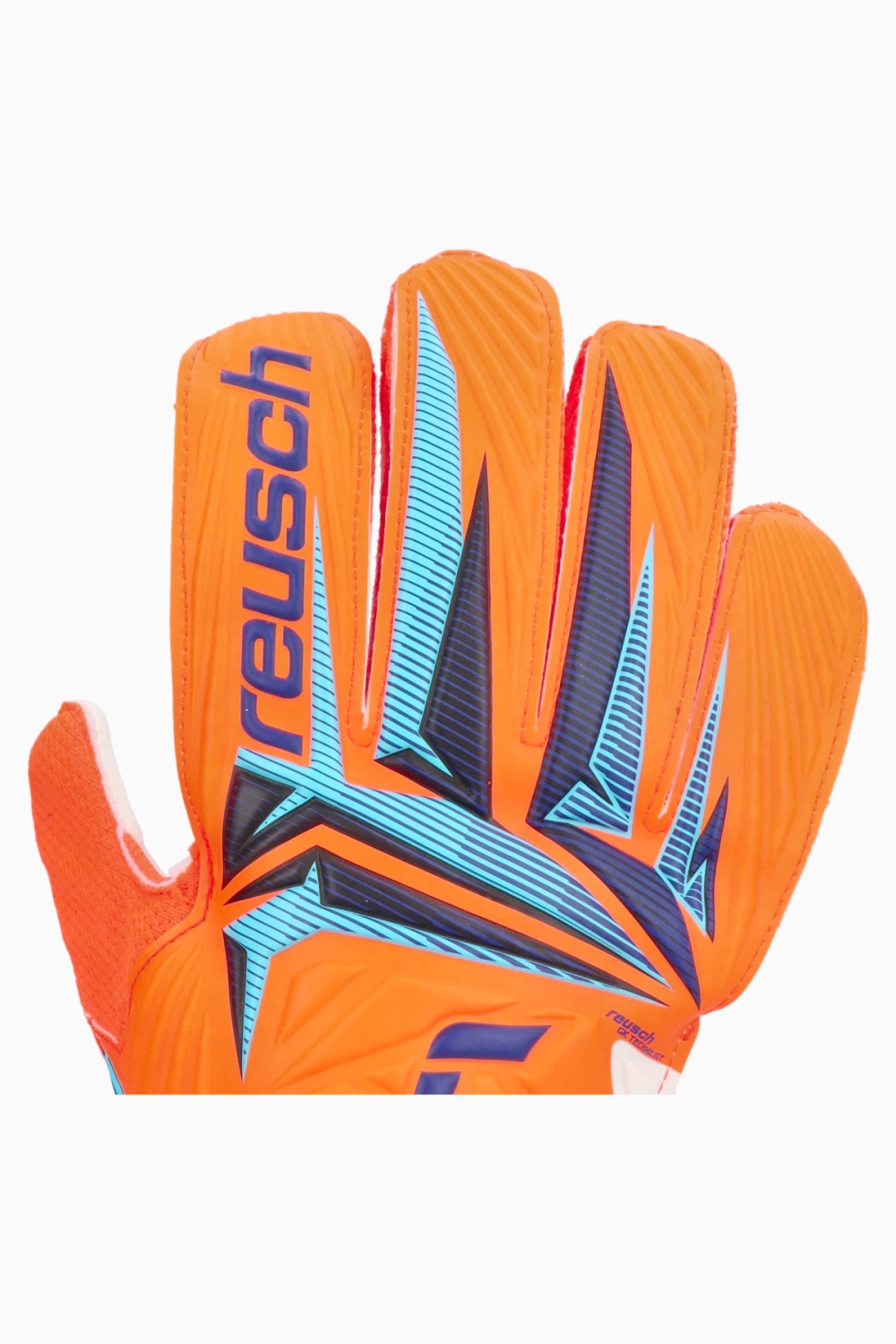 Вратарские перчатки Reusch Attrakt Solid - оранжевый