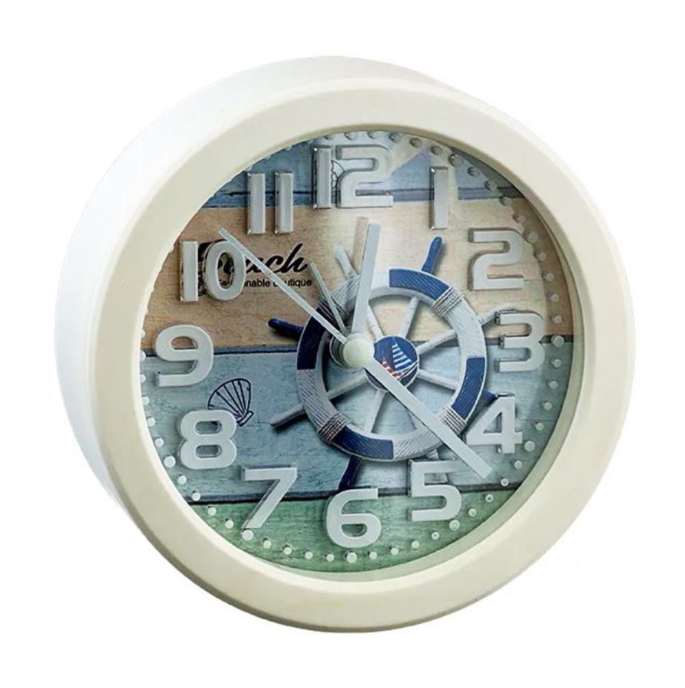 Будильник Perfeo PF-TC-013 круглые Штурвал